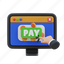 pay, per, click, paper, banner, label, pointer, concept, store 