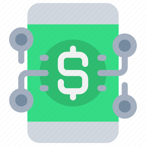 Banking, mobile, money, network, payment, smartphone icon - Download on Iconfinder