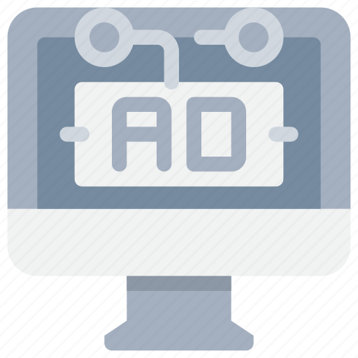 Advertising, banner, computer, digital, marketing, online, website icon - Download on Iconfinder