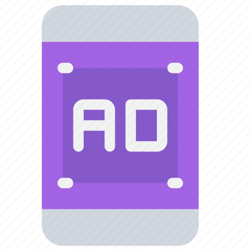 Advertising, digital, mobile, online, seo, smartphone icon - Download on Iconfinder