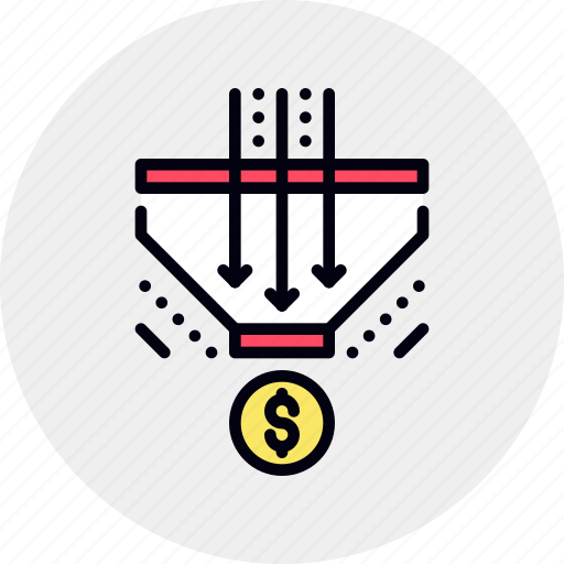 Funnel, payments, process, sales icon - Download on Iconfinder