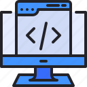 coding, computer, monitor, programming, web