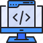 coding, computer, monitor, programming, web 