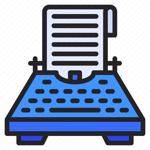 Copywriting, machine, office, typewriter, typing icon - Download on Iconfinder