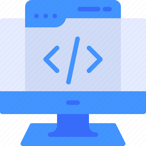 Coding, computer, monitor, programming, web icon - Download on Iconfinder