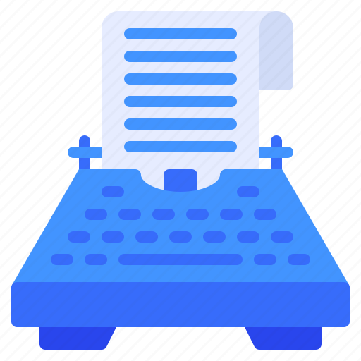 Copywriting, machine, office, typewriter, typing icon - Download on Iconfinder