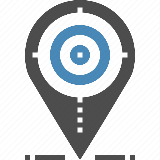 Gps, location, map, marker, navigation, pointer, target icon - Download on Iconfinder
