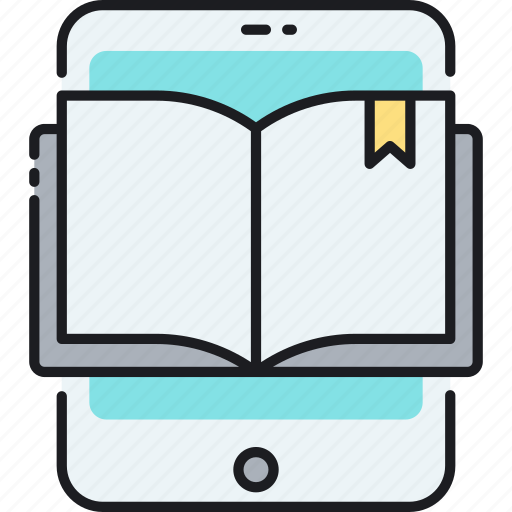 Ebook, magazine, online, reading, smartphone, study, tablet icon - Download on Iconfinder