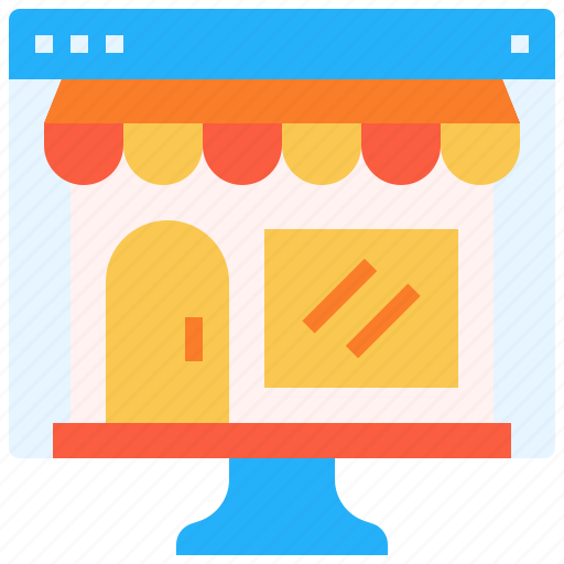 E, commerce, store, online, shopping icon - Download on Iconfinder