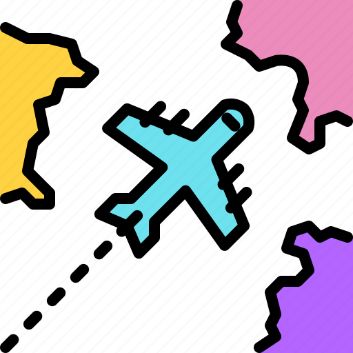 Airplane, plane, transportation, travel, vacation icon - Download on Iconfinder