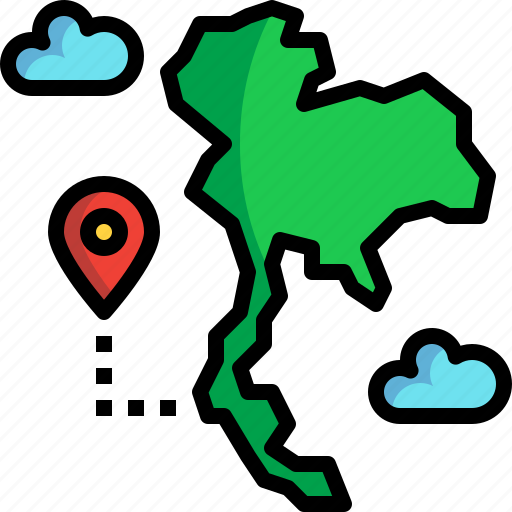 Island, koh, lanta, map, thai, thailand icon - Download on Iconfinder