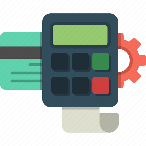 Calculator, machine, payment, point, of, sale, pos icon - Download on Iconfinder
