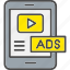ads, advertising, marketing, mobile, monetization, phone, promotion 