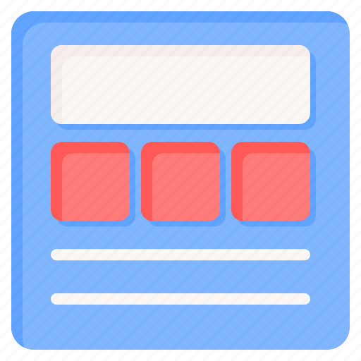 Wireframe, web, template, browser, website icon - Download on Iconfinder