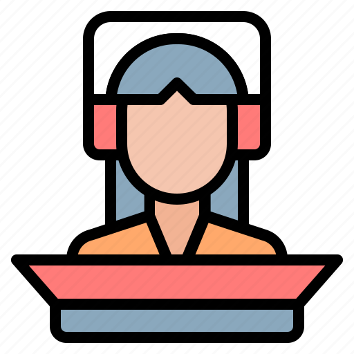 Customer, service, support, person, operator icon - Download on Iconfinder