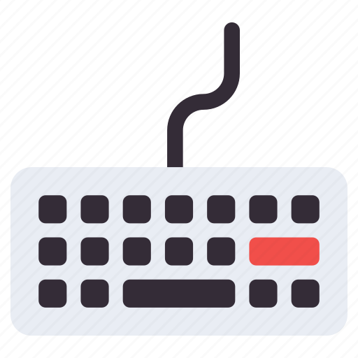Keyboard, keypad, key typing, computer keyboard, computer controller icon - Download on Iconfinder