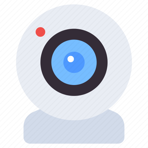 Webcam, web camera, webcam computer, webcam illustration, webcam recorder icon - Download on Iconfinder