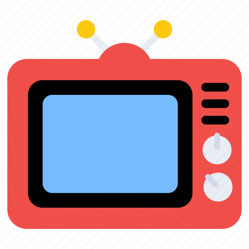 Vintage tv, vintage television, retro tv, old tv, telly tv icon - Download on Iconfinder