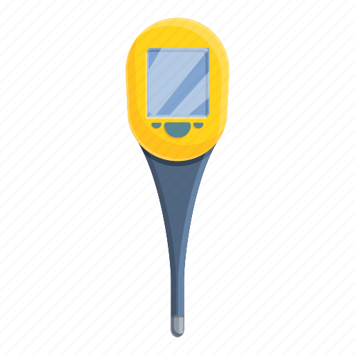 Flu, digital, thermometer, medicine icon - Download on Iconfinder