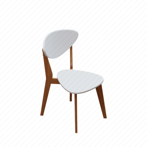 Frame, dining, chair 3D illustration - Download on Iconfinder