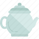 teapot, kettle, hot, ceramic, kitchen