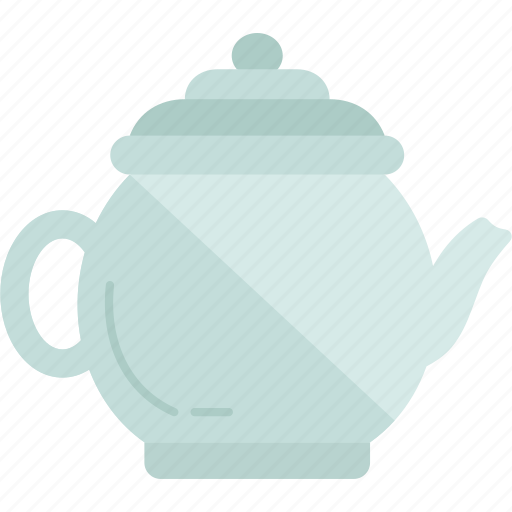 Teapot, kettle, hot, ceramic, kitchen icon - Download on Iconfinder