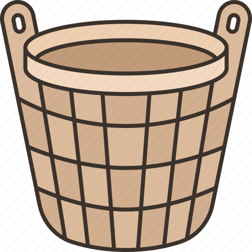 Basket, container, storage, household, accessory icon - Download on Iconfinder