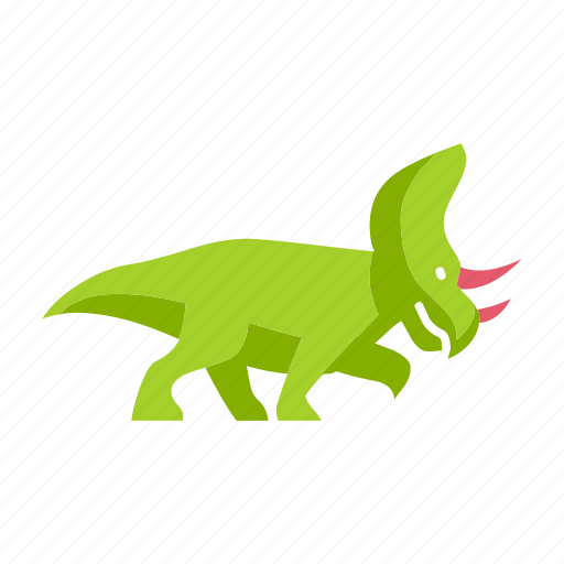Dinosaur, jurassic, rhino, triceratops icon - Download on Iconfinder