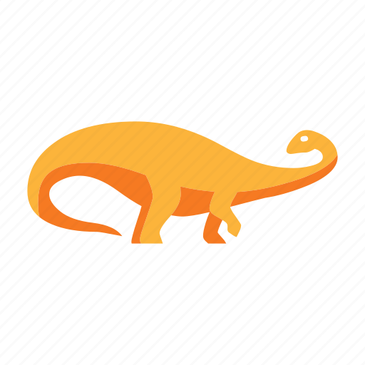 Brontosaurus, dinosaur, diplodocus, jurassic icon - Download on Iconfinder