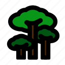 forest, dinosaur, jurassic, tree
