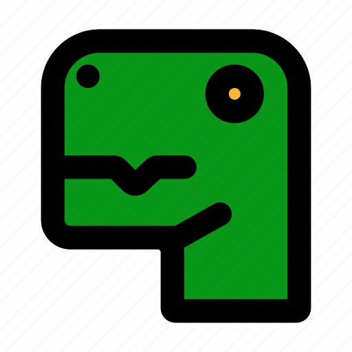 Tyrannosaurus, dinosaur, head, extinct icon - Download on Iconfinder