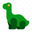 brontosaurus, dinosaur, head, extinct