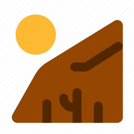Desert, dinosaur, jurassic, cactus icon - Download on Iconfinder