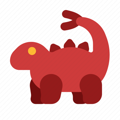 Stegosaurus, dinosaur, jurassic, extinct icon - Download on Iconfinder