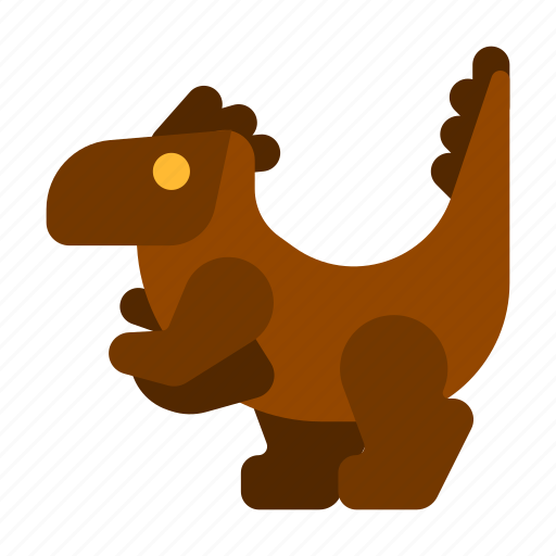 Utahraptor, dinosaur, jurassic, extinct icon - Download on Iconfinder