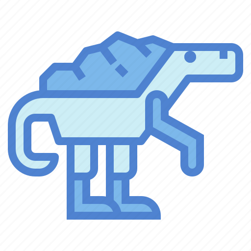 Dinosaur, extinct, herbivore, ouranosaurus icon - Download on Iconfinder