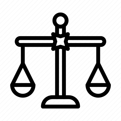 Balance scale, balance, law, scale, justice icon - Download on Iconfinder