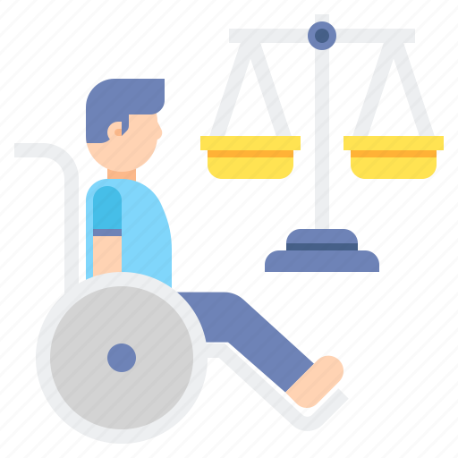 Disability, justice, law icon - Download on Iconfinder