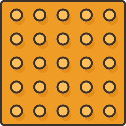 Tactile, paving, braille, walkway, floor icon - Download on Iconfinder