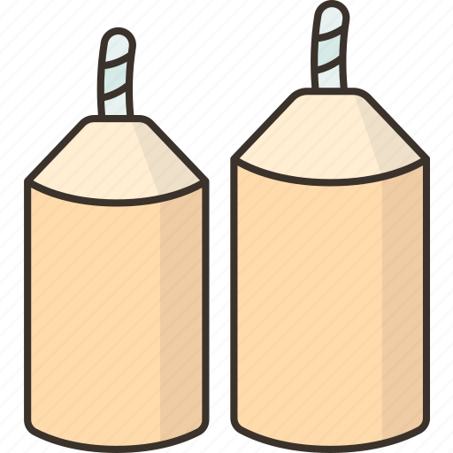 Candle, light, flame, bright, burn icon - Download on Iconfinder