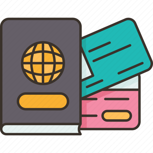 Passport, identification, card, personal, document icon - Download on Iconfinder