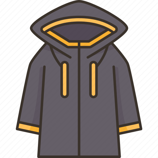 Rain, raincoat, jacket, waterproof, protection icon - Download on Iconfinder