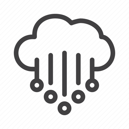 Cloud, disaster, hail, hailstone, nature, weather icon - Download on Iconfinder