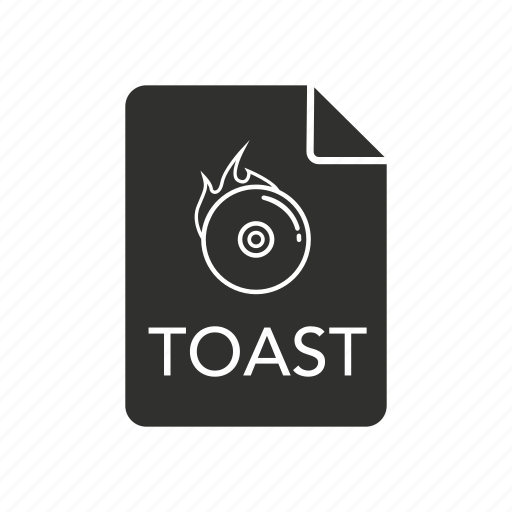 File, toast, toast disc image file, toast image icon - Download on Iconfinder