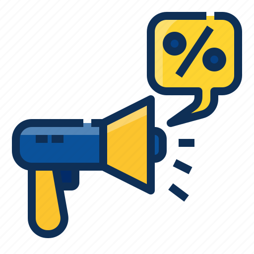 Discount, price, promotion, sale, megaphone icon - Download on Iconfinder