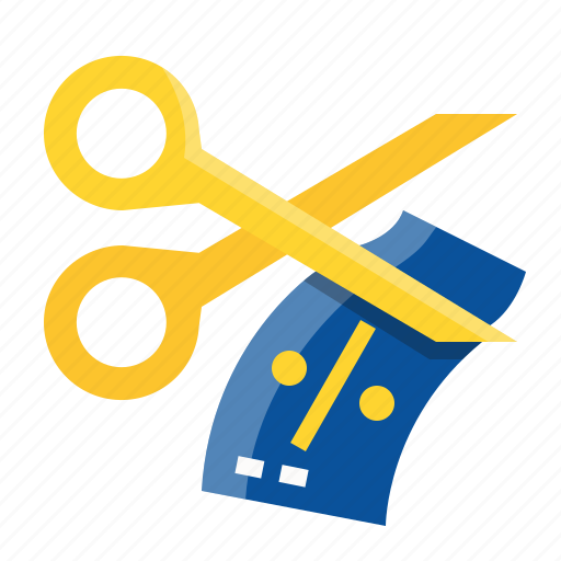 Discount, price, promotion, sale, scissors icon - Download on Iconfinder