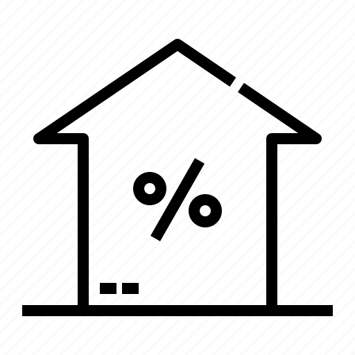 Discount, sale, real, estate, house, building icon - Download on Iconfinder