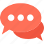 chat bubble, chat sign, chit chat, conversation, speech bubble 