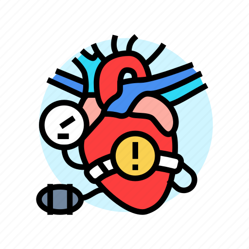 High, blood, pressure, disease, symptom, health icon - Download on Iconfinder