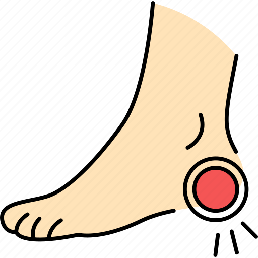 Feet, illness, heel, spur icon - Download on Iconfinder